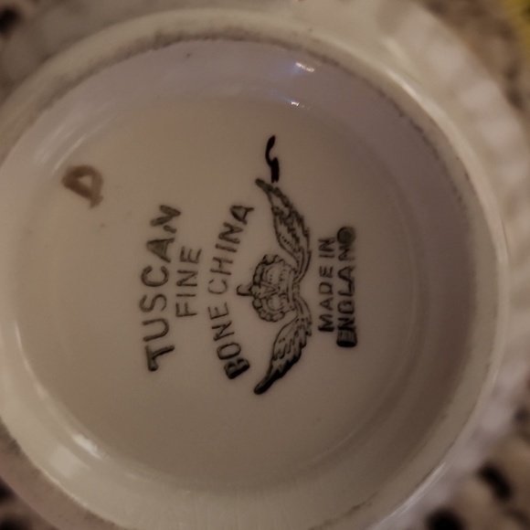 Tuscan fine bone china‎ cup an saucer England - Picture 7 of 8